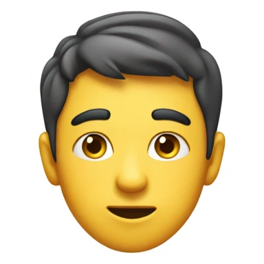 a teen squinting his eye sticker