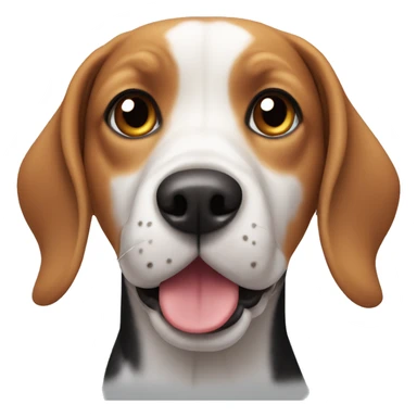 Dog beagle sticker