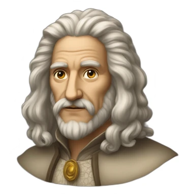 Léonard de Vinci sticker