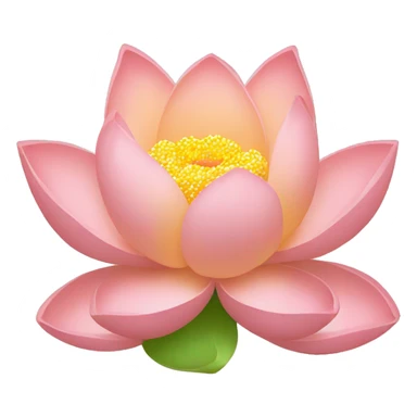 5 petal Bjp lotus sticker