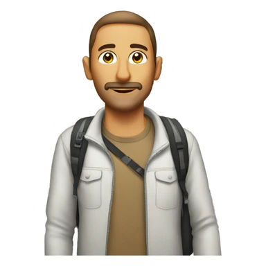 Tourist in turkey sticker