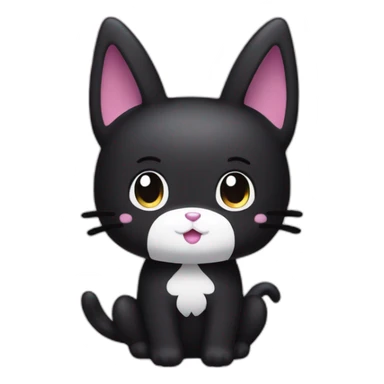 Kuromi Sanrio sticker