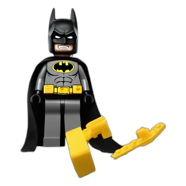 Lego batman hitting the griddy sticker