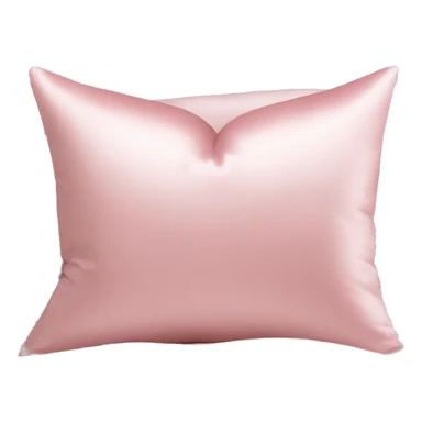 Light pink silk pillow sticker