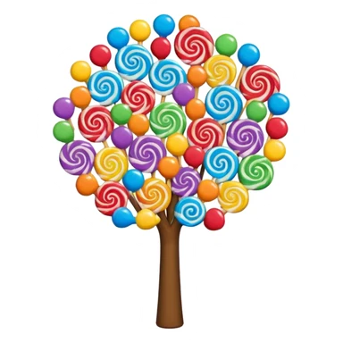 Lollipop Tree sticker