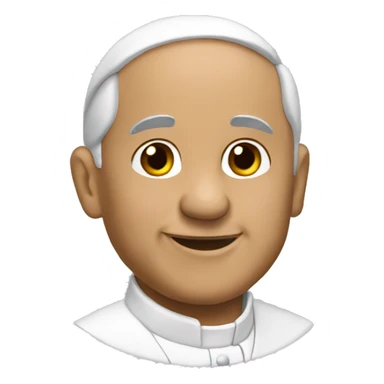 Papa Francisco Rezando sticker