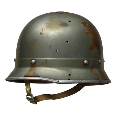military simple helmet world war times  sticker