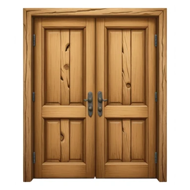 wide open door sticker