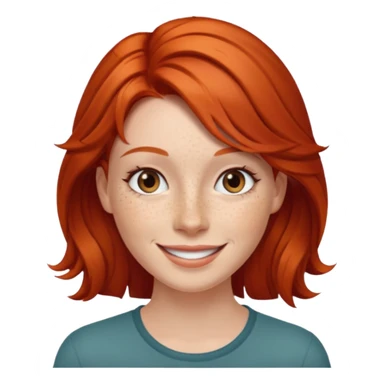 emoji princes ruiva sticker