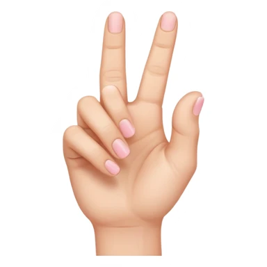 Raised pinky finger sticker