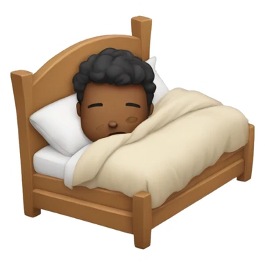 cuddle in bed sticker