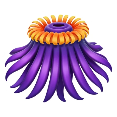 sea anemone sticker