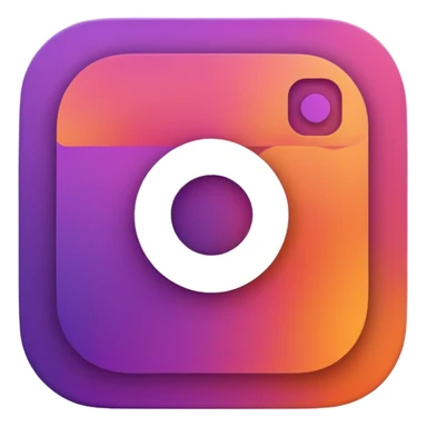 Logo instagram sticker