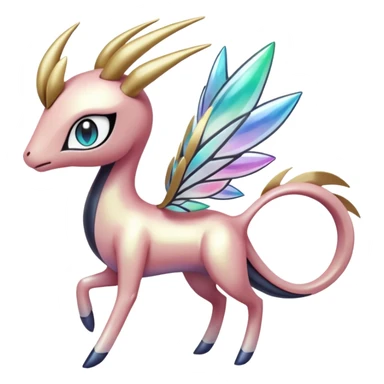 Meloetta-Palkia-Cresselia-Pokémon-Fakémon-fusion-hybrid-creature sticker