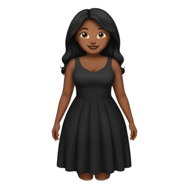 Black woman showing ass and boobs sticker