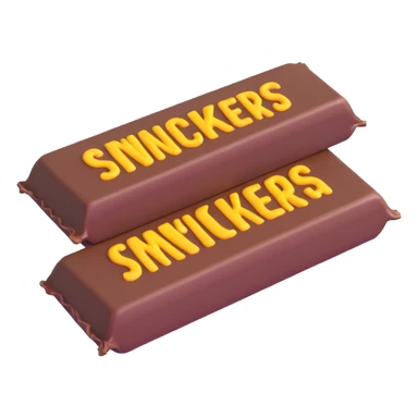 Snickers candy bar sticker