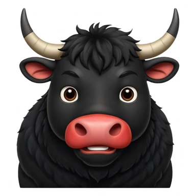 Ferdinand (black) from the Ferdinand disney movie sticker
