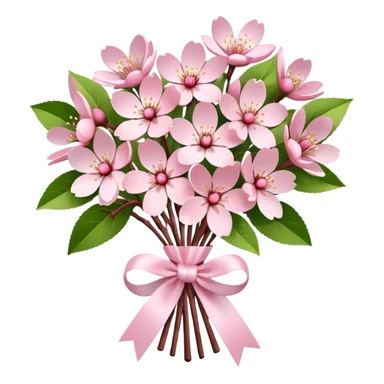 Flower Bouquets, Sakuras
 sticker