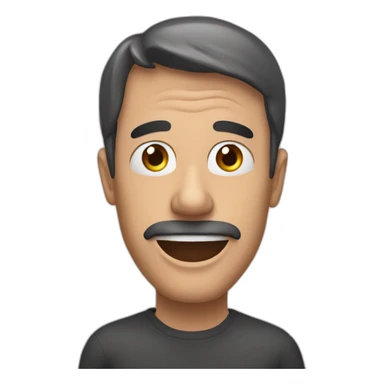 Talmo saying ''dans le crâne à ta mère ' sticker