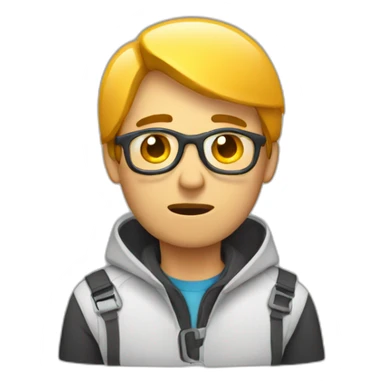 Tired video editor sticker