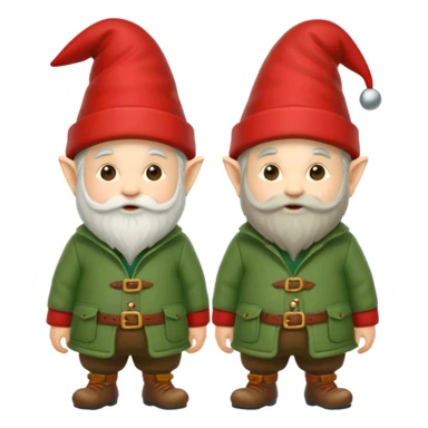 two gnomes sticker