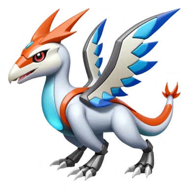 Meloetta-Latias-Latios-Wargreymon-Protogen-Pokémon-Digimon-Fakémon-fusion-hybrid-creature sticker