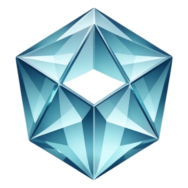 Crystal Geometry sticker