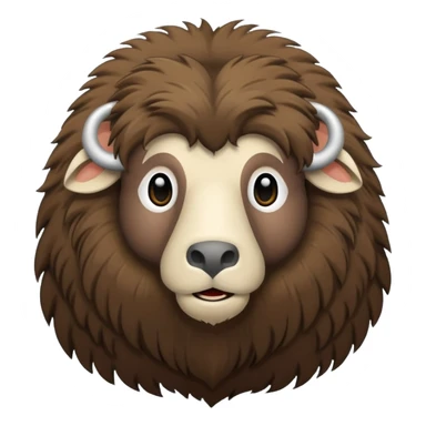 Muskox sticker