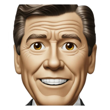 Ronald Reagan  sticker