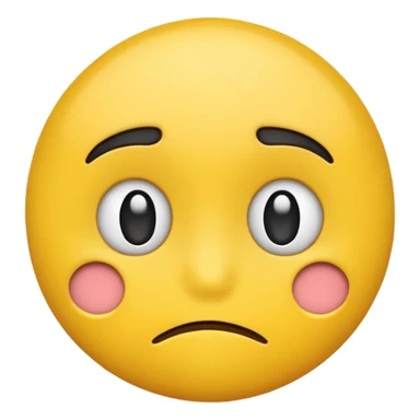 emoji with a raised eyebrow sticker