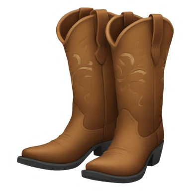 Cowgirl boots sticker