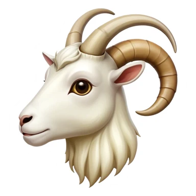 goat horn only sticker