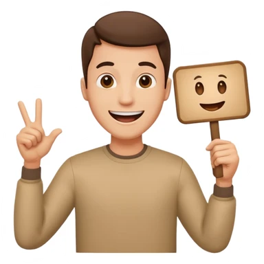 citizens' initiative man sticker