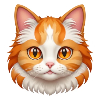 Cat with star eyes sticker