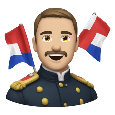 I need a falg like this 🇫🇷 but with the flag of Savie sticker