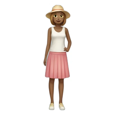 women's clothing sticker