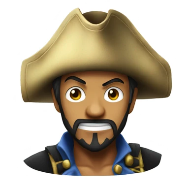 One piece pirate  sticker