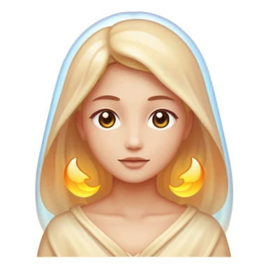 a being made of light sticker