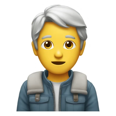 Personne qui regarde mal sticker