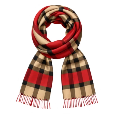 burberry scarf sticker