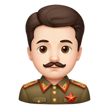 cute baby face Stalin sticker