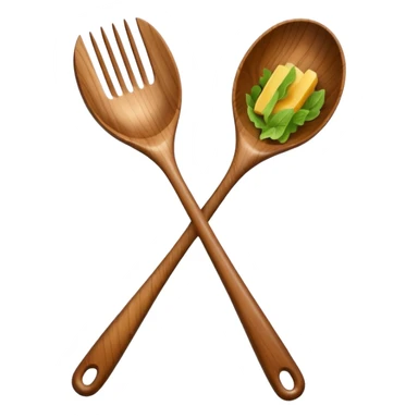 salad servers sticker