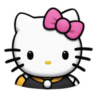 badte-maru hello kitty sticker