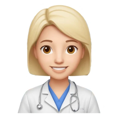 pharmacist portrait, head and shoulders only, wearing a pharmacy apron, casual outfit, friendly smile, retail pharmacy vibe, 3D cartoon, mobile game icon style, clean background, no text, no watermark sticker