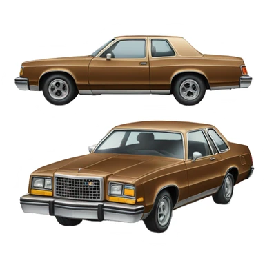 1980  American car sticker