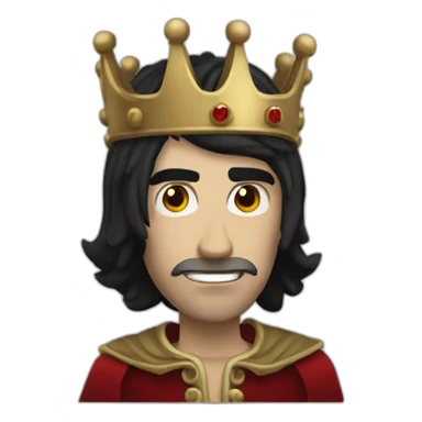 King vamp sticker