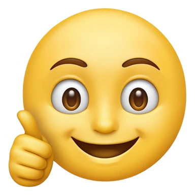 make the cool emoji pointing at the screen smiling  sticker