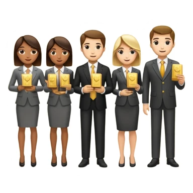 Digital luxury banking sticker