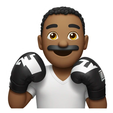 Maui with boxing gloves sticker