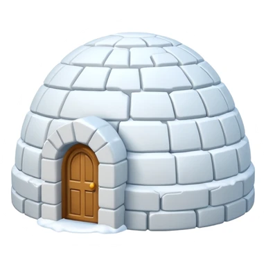 Igloo emoji sticker